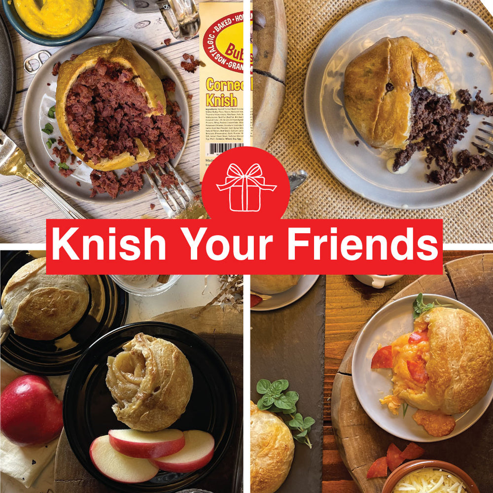 
                  
                    8 pack - Knish Your Friends
                  
                
